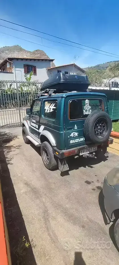 Usata Suzuki Samurai 69 CV (50 kW) 1997 Verde SUV