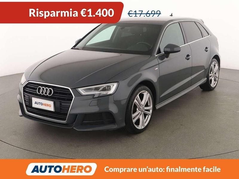 Usata Audi A3 Admired 116 CV (85 kW) 2019 Grigio Berlina