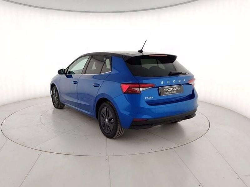 Usata Skoda Fabia Style 95 CV (69 kW) 2024 Blu metallizzato Utilitaria