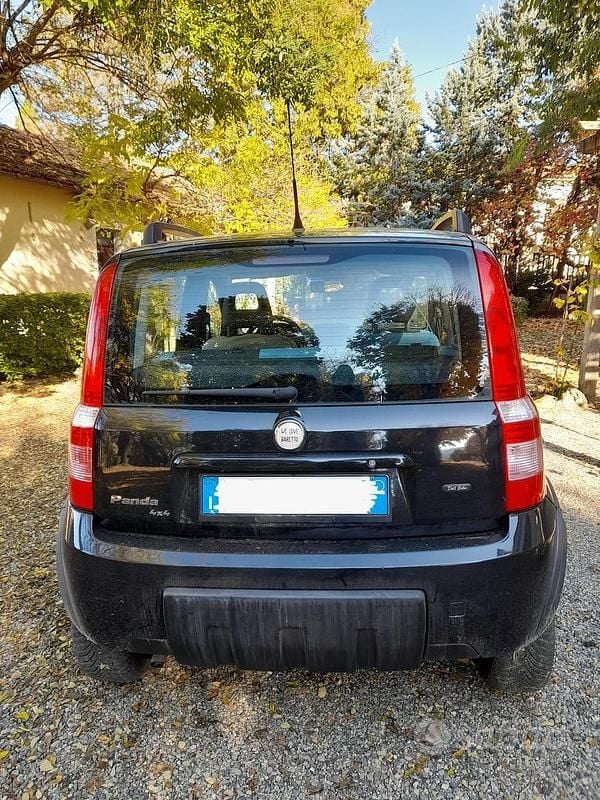 Usata Fiat Panda 4x4 2009 Nero Utilitaria