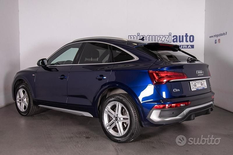 Usata Audi Q5 Sportback S-Line 204 CV (150 kW) 2022 Blu SUV