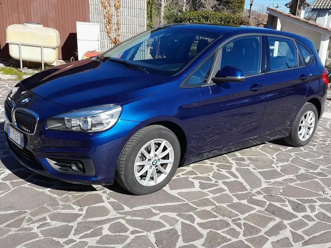 Usata BMW 216 Active Tourer 116 CV (85 kW) 2017 Blu/azzurro Monovolume