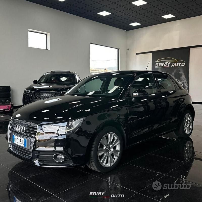 Usata Audi A1 105 CV (77 kW) 2012 Nero Utilitaria
