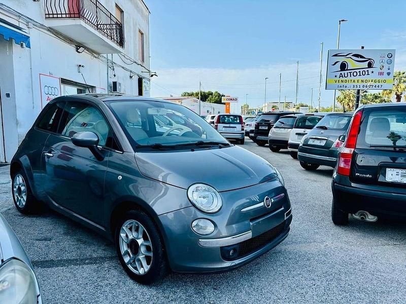 Usata Fiat 500 Lounge 95 CV (69 kW) 2010 Grigio Berlina
