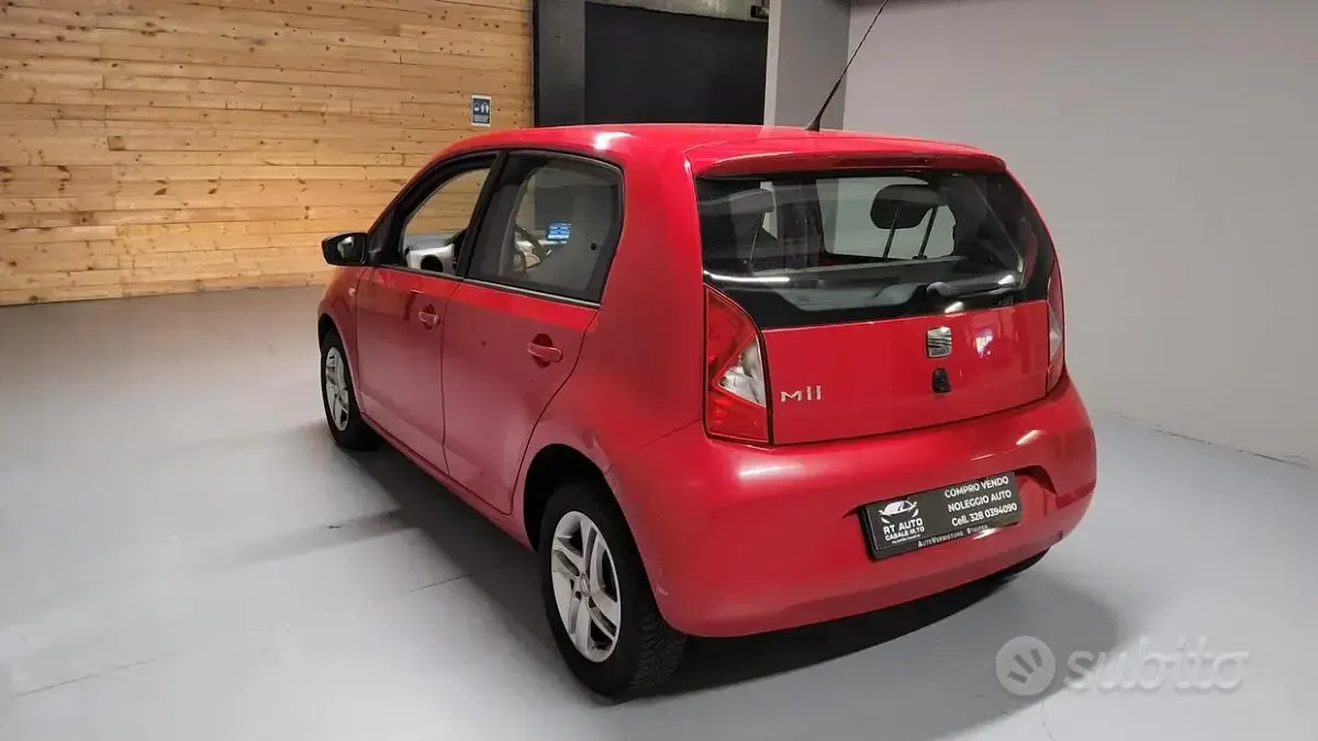 Usata Seat Mii Reference 60 CV (44 kW) 2012 Rosso Utilitaria