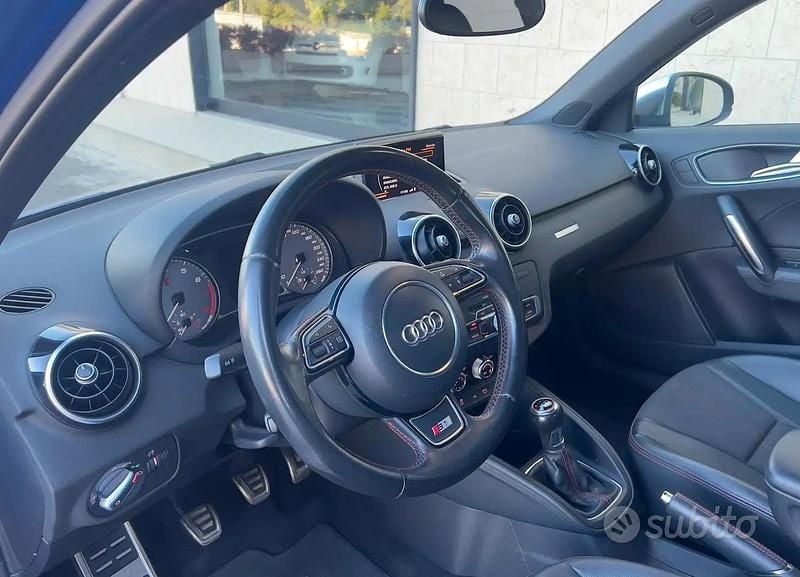 Usata Audi S1 Sportback Competition 231 CV (169 kW) 2015 Blu Utilitaria