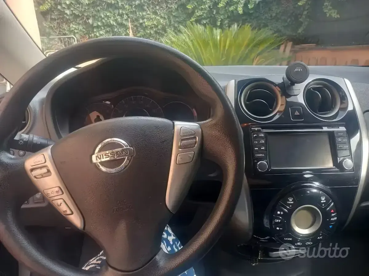 Usata Nissan Note 80 CV (58 kW) 2014 Bianco Utilitaria
