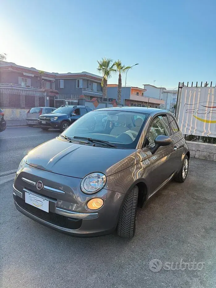 Usata Fiat 500 Lounge 69 CV (50 kW) 2015 Grigio Berlina