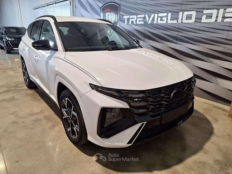 Nuova Hyundai Tucson N Line 239 CV (175 kW) 2025 Bianco SUV