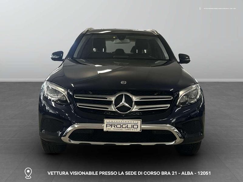 Usata Mercedes GLC220 Business 170 CV (125 kW) 2017 7d blu indigo perla SUV
