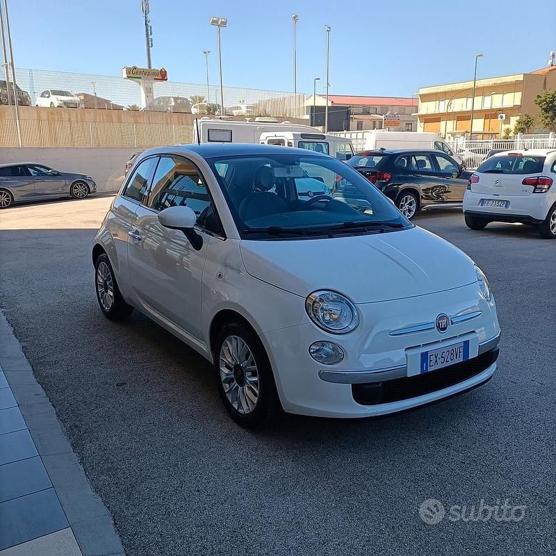 Usata Fiat 500 Lounge 69 CV (50 kW) 2014 Bianco Berlina