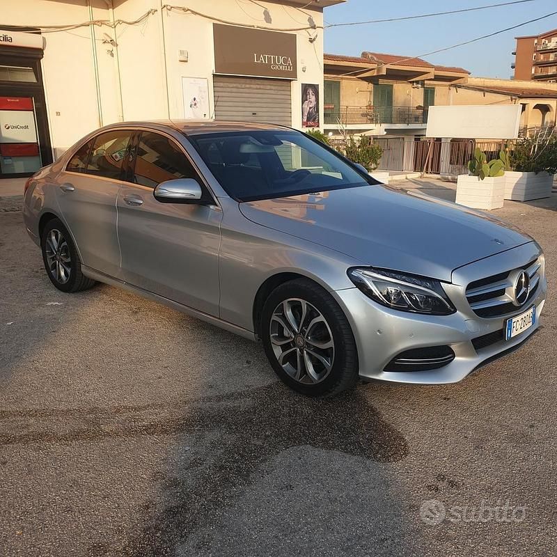 Usata Mercedes C220 2013 Grigio Berlina
