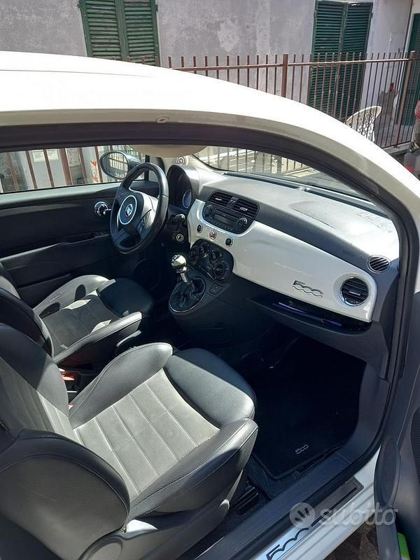 Usata Fiat 500 2011 Bianco Berlina