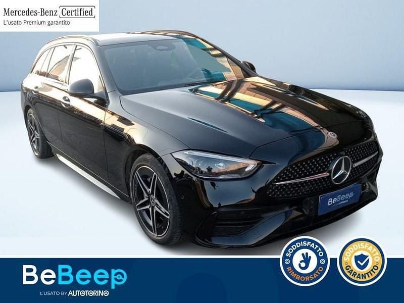 Usata Mercedes C220 Premium 199 CV (146 kW) 2023 Nero Station wagon