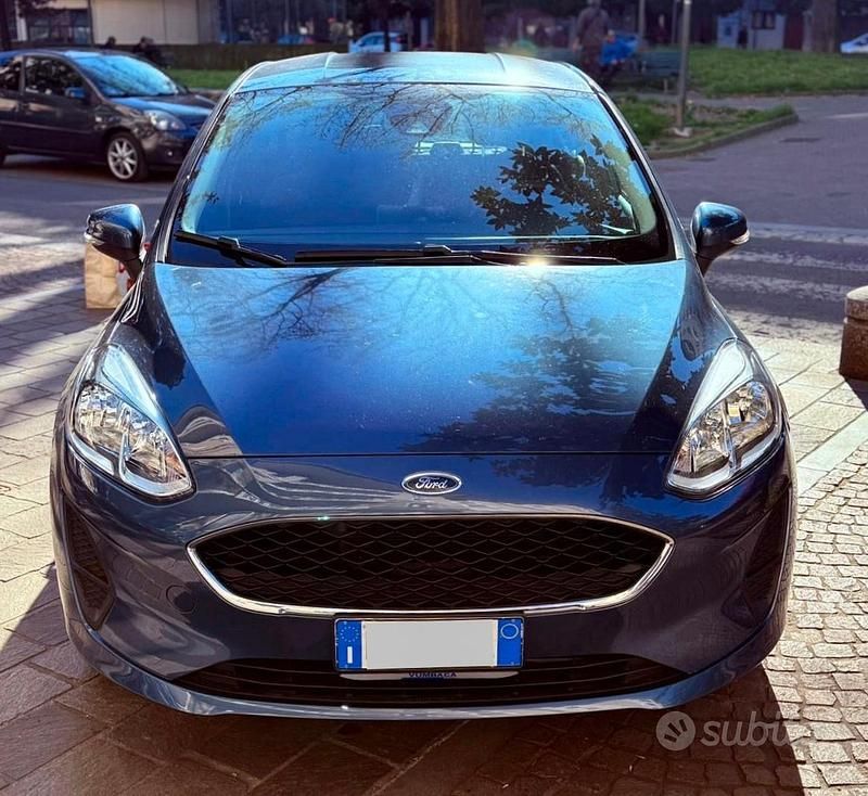 Usata Ford Fiesta 86 CV (63 kW) 2019 Blu Utilitaria