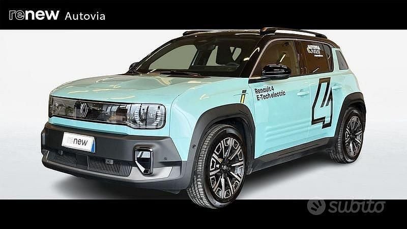 Nuova Renault 4 E-Tech Iconic 110 kW (150 CV) 2025 Verde SUV
