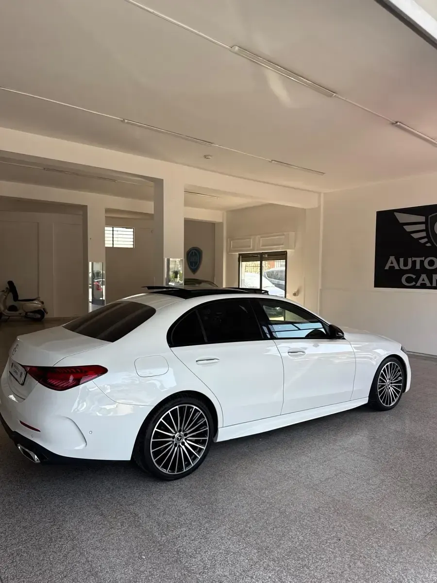 Usata Mercedes C300 Premium Plus 265 CV (194 kW) 2021 Bianco Berlina