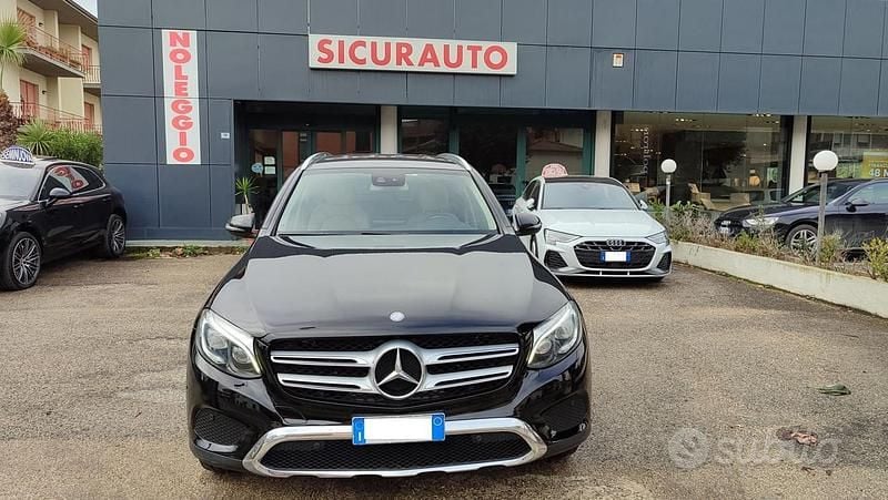 Usata Mercedes GLC220 Exclusive 170 CV (125 kW) 2015 Nero metallizzato SUV