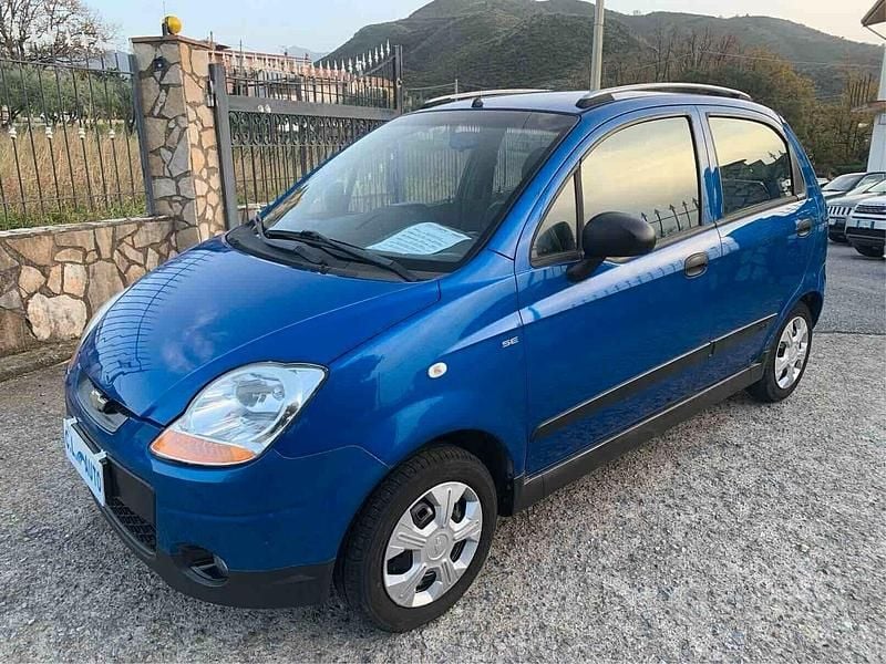Usata Chevrolet Matiz 51 CV (37 kW) 2009 Blu Utilitaria