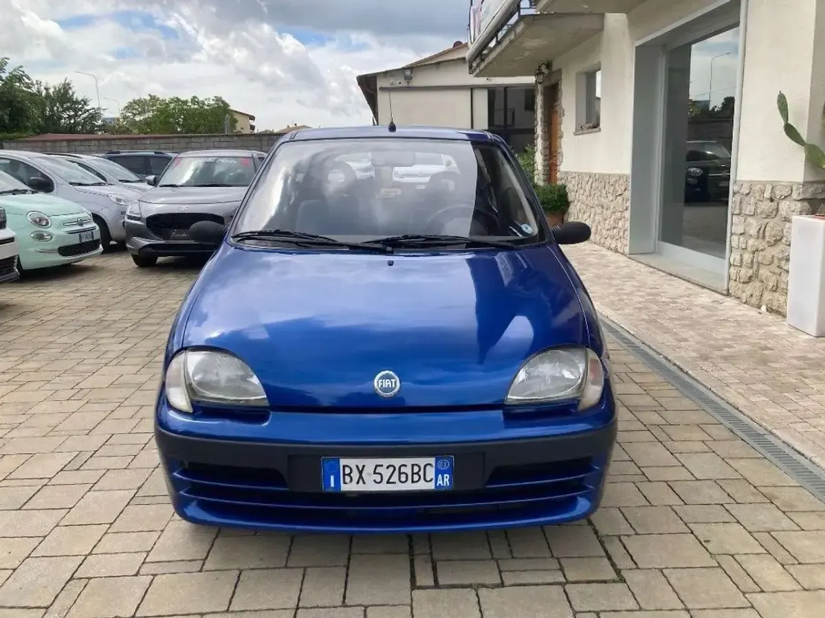 Usata Fiat Seicento S 54 CV (39 kW) 2002 Blu Utilitaria