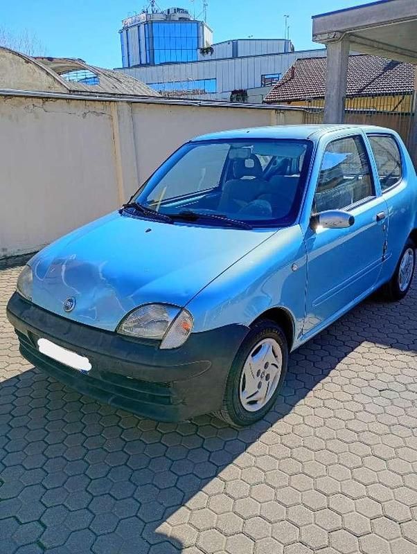 Usata Fiat Seicento Active 54 CV (39 kW) 2004 Azzurro Utilitaria