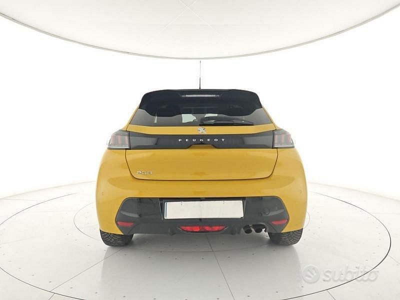 Usata Peugeot 208 Allure 131 CV (96 kW) 2023 Giallo Utilitaria