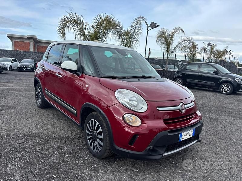 Usata Fiat 500L Trekking 105 CV (77 kW) 2014 Rosso Monovolume