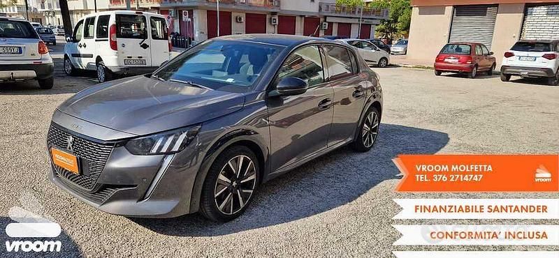 Usata Peugeot 208 100 CV (73 kW) 2023 Grigio Utilitaria