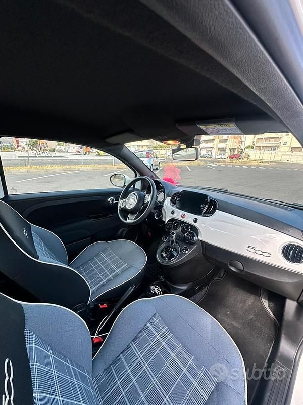 Usata Fiat 500 69 CV (50 kW) 2020 Bianco Berlina