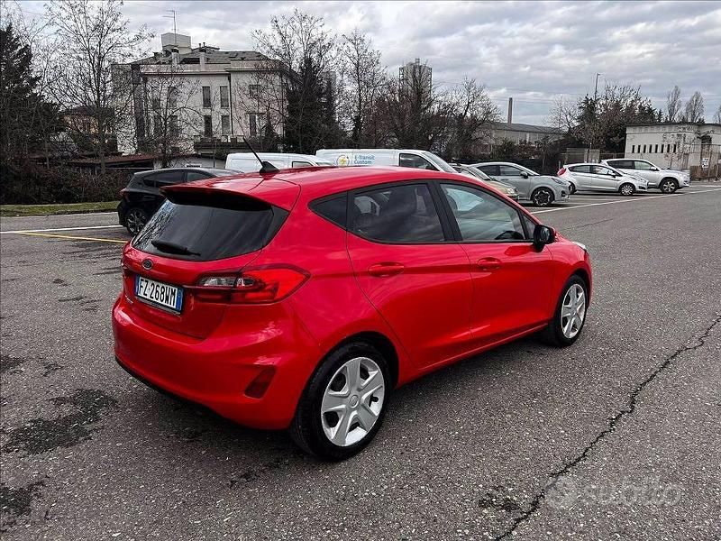 Usata Ford Fiesta S 75 CV (55 kW) 2020 Rosso Berlina