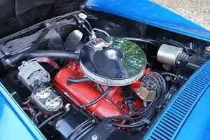 Usata Chevrolet Corvette Stingray 300 CV (220 kW) 1968 Blu Cabrio