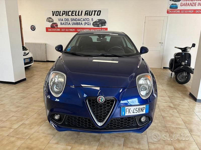 Usata Alfa Romeo MiTo 95 CV (69 kW) 2017 Blu Utilitaria