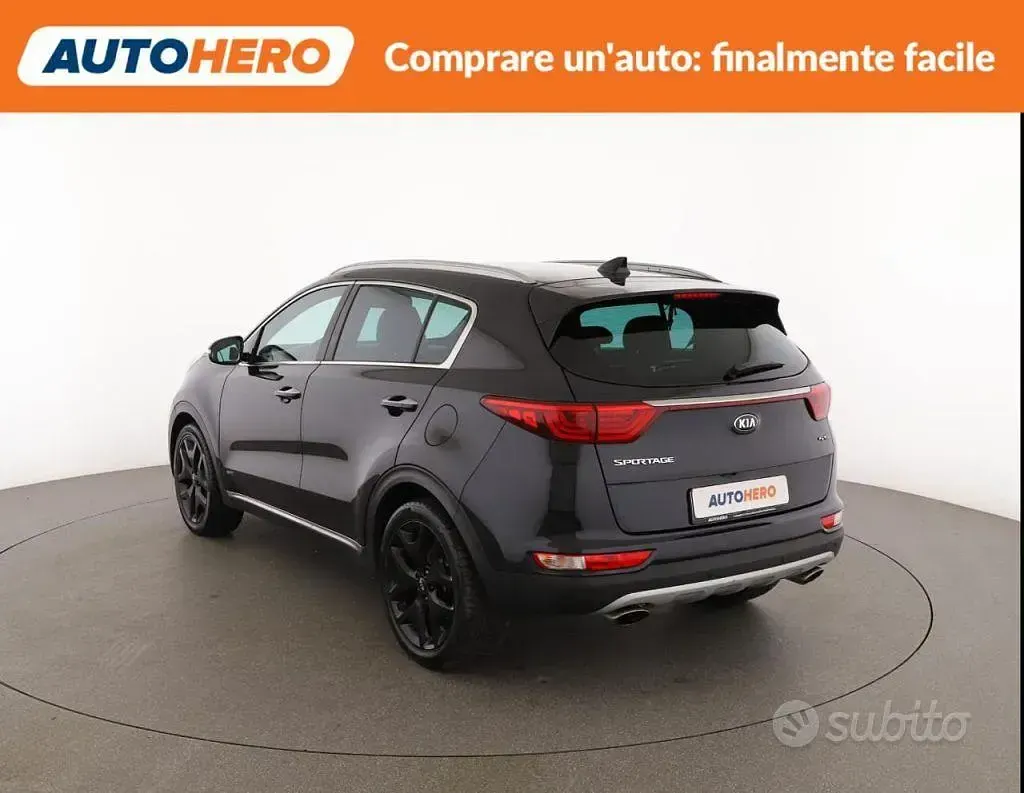 Usata Kia Sportage GT-Line 177 CV (130 kW) 2017 Nero SUV