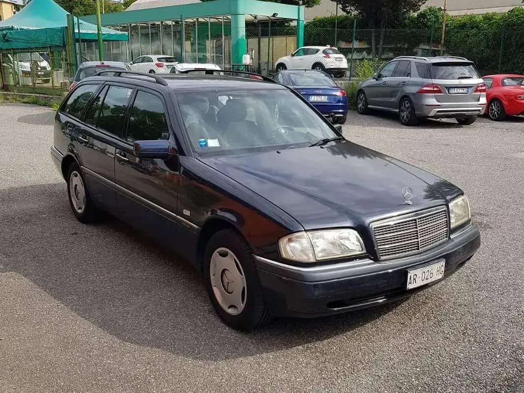 Usata Mercedes C200 Elegance 192 CV (141 kW) 1997 Blu/azzurro Station wagon