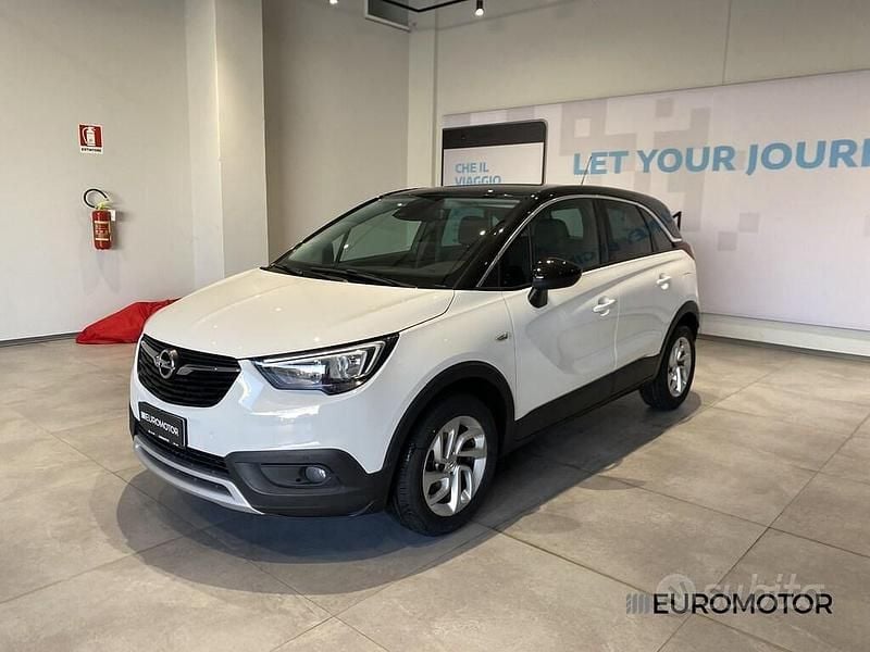 Bianco Usata 2018 Opel Crossland X Innovation SUV | 13.500 € (Buon prezzo) - Immagine 1/4