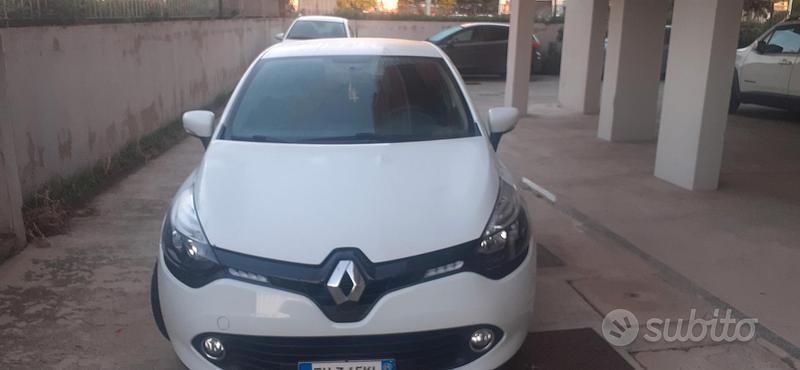 Usata Renault Clio IV 75 CV (55 kW) 2014 Bianco Berlina