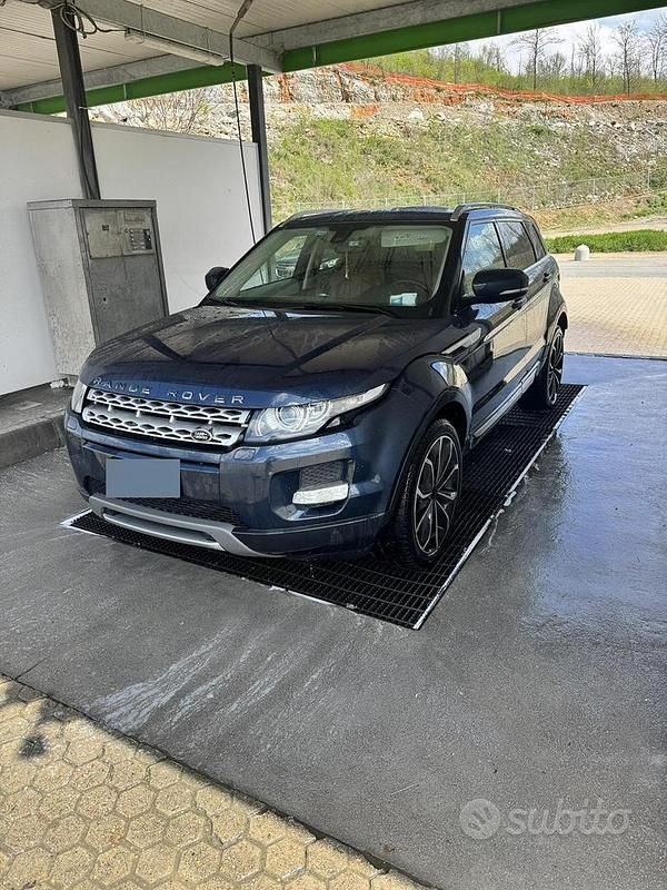 Usata Land Rover Range Rover evoque 150 CV (110 kW) 2013 Blu SUV