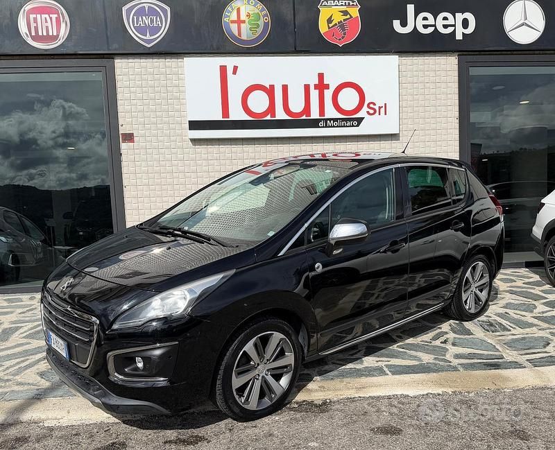 Nero Usata 2015 Peugeot 3008 Allure Station wagon | 9800 € (Molto cara) - Immagine 1/4