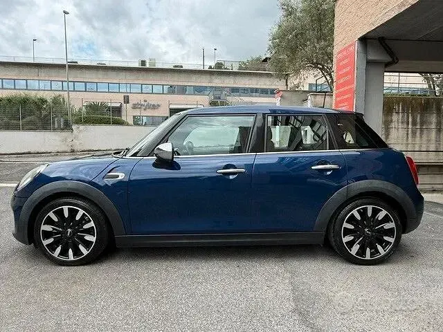 Usata Mini Cooper 116 CV (85 kW) 2014 Blu Utilitaria