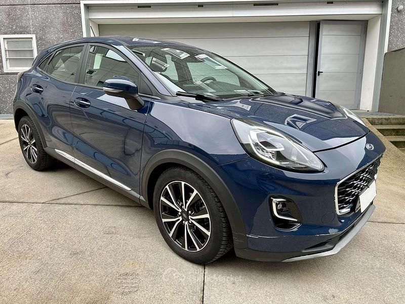 Blu/azzurro Usata 2022 Ford Puma Titanium S Furgone | 12.400 € (Buon prezzo) - Immagine 1/4