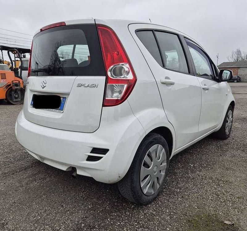 Usata Suzuki Splash GL 68 CV (50 kW) 2014 Bianco Utilitaria