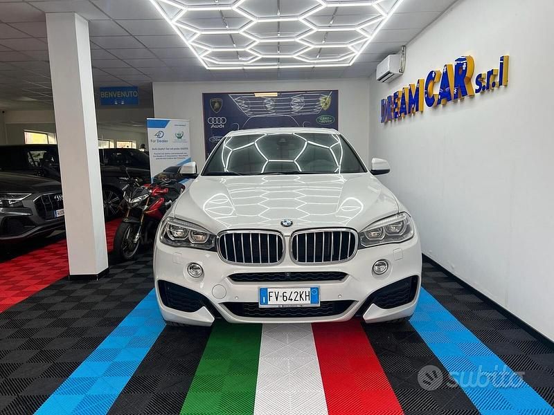 Usata BMW X6 M Sport 313 CV (230 kW) 2019 Bianco SUV