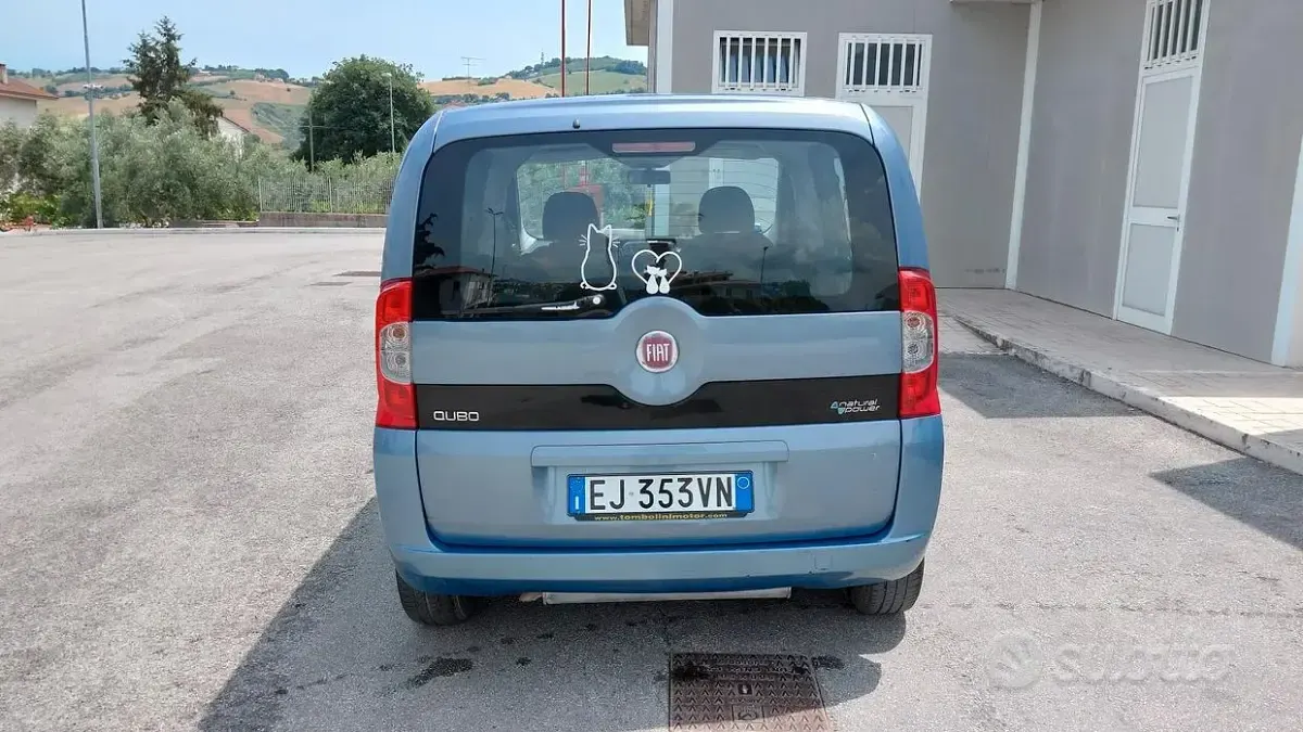 Usata Fiat Qubo Dynamic 77 CV (56 kW) 2011 Blu Monovolume