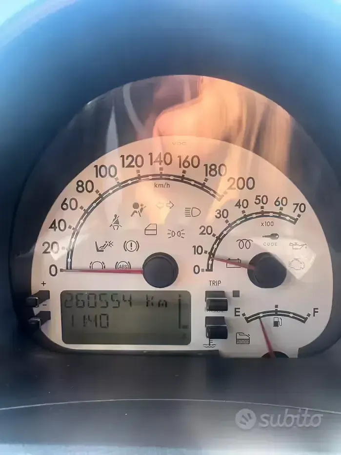 Usata Fiat Multipla 120 CV (88 kW) 2007 Bluazzurro Monovolume