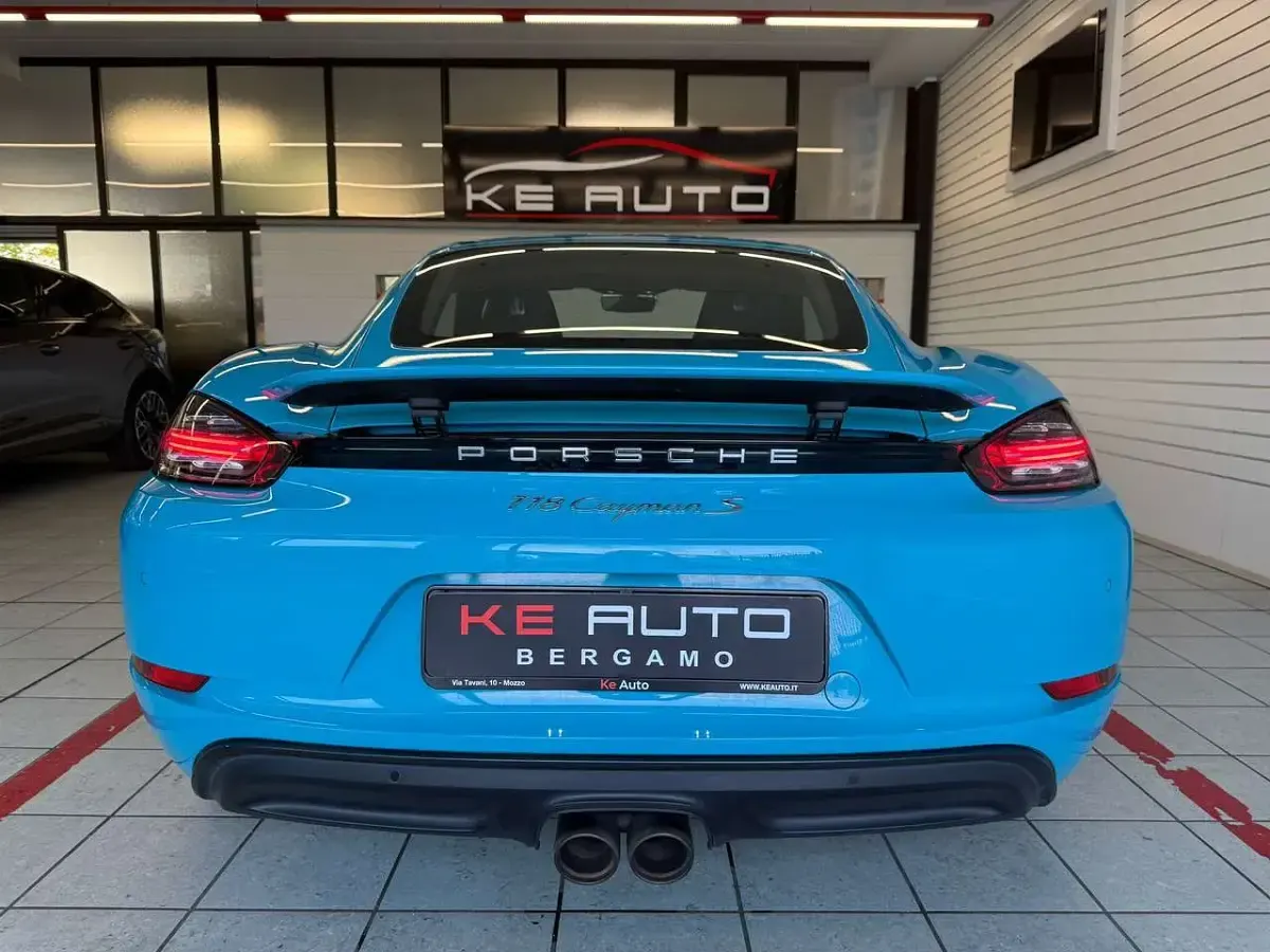 Usata Porsche 718 349 CV (256 kW) 2019 Miami blue Coupé