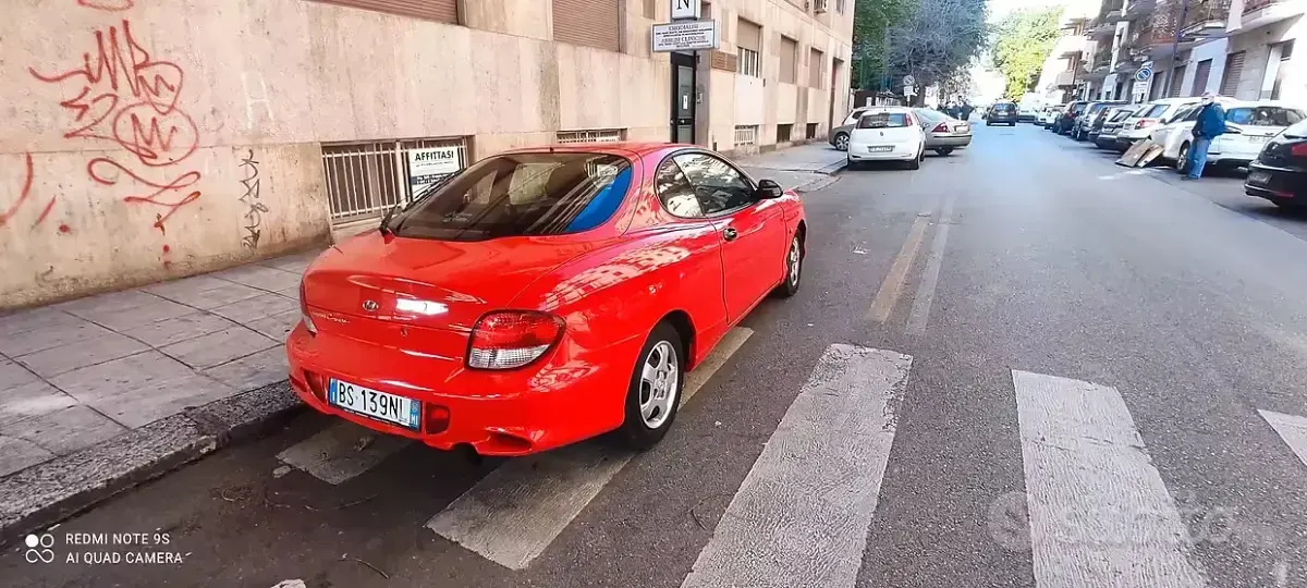Usata Hyundai Coupé 108 CV (79 kW) 2001 Rosso Coupé