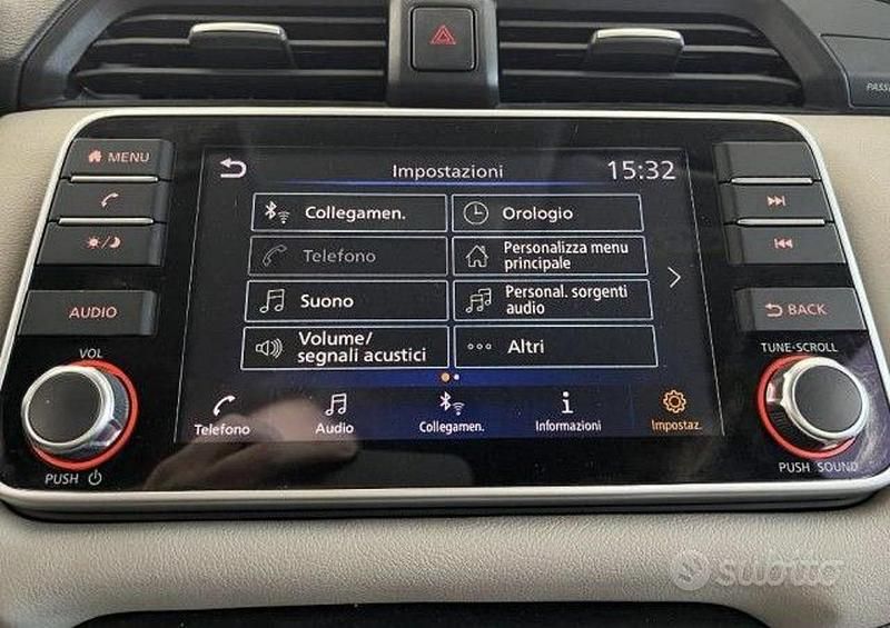 Usata Nissan Micra Acenta 101 CV (74 kW) 2022 Nero Utilitaria