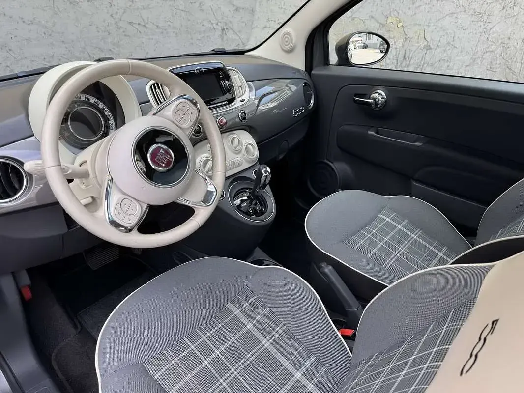 Usata Fiat 500 Lounge 69 CV (50 kW) 2016 Grigio Utilitaria