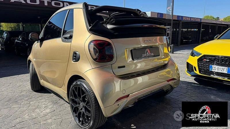 Usata Smart ForTwo Electric Drive Brabus 60 kW (82 CV) 2021 Giallo Cabrio