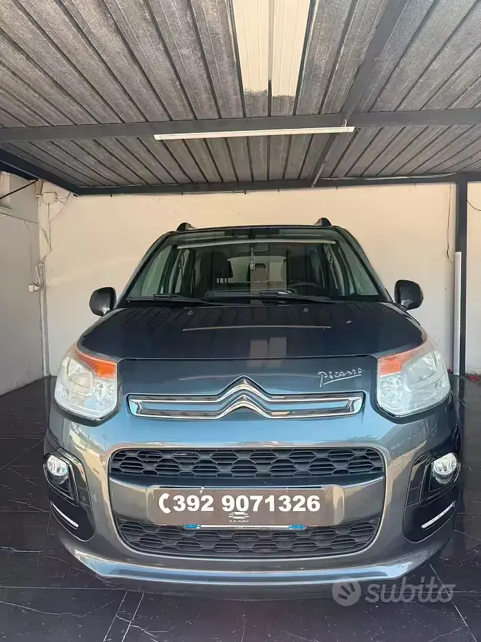Usata Citroën C3 Picasso Seduction 91 CV (66 kW) 2013 Grigio Monovolume